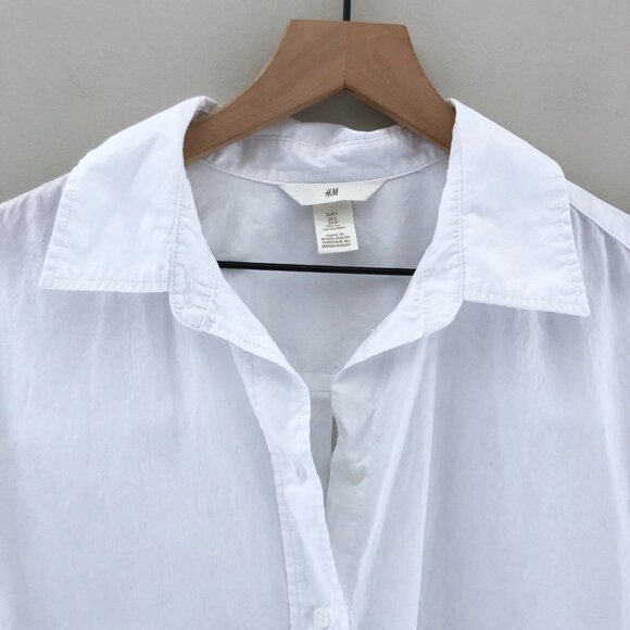 H&M Cotton Poplin Shirt - Picture 2 of 4